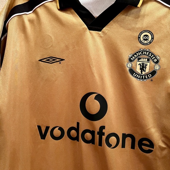 REVERSIBLE Manchester United 2001/2002 Centenary jersey - Picture 4 of 7